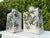 Antique Hand-Painted Olive Motif Crackle Glazed Pottery Vessels, Pair For Sale - Image 10 of 14