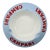 Vintage Campari Italy Blue Ceramic Ashtray For Sale