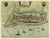 Antique Map of Stavoren by Blaeu, 1649 For Sale