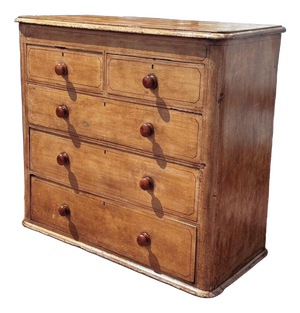 Victorian Wooden Chest of Drawers