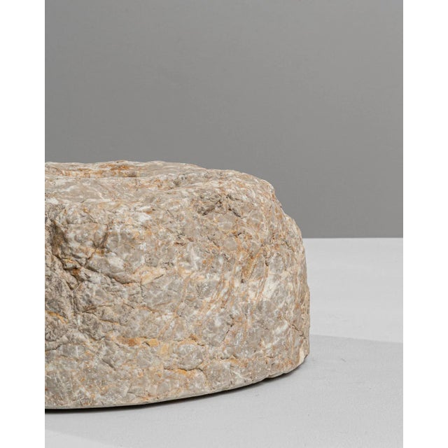 Beige 19th Century European Marble Mortar For Sale - Image 8 of 9