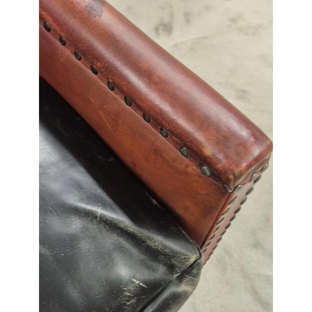 Club Chairs in Leather attributed to Otto Schultz, Sweden, 1940s, Set of 2 For Sale - Image 9 of 15