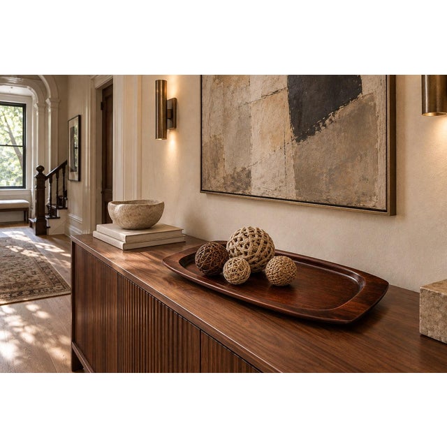 Brazilian Modern Model 731 Serving Tray in Rosewood by Jean Gillon for WoodArt, 1960s — Lot 915 For Sale - Image 11 of 18