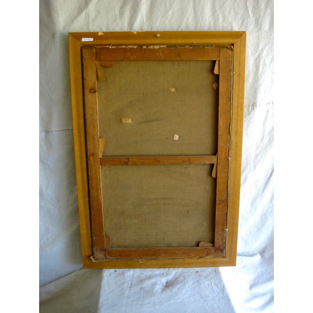 Still Life Glycine in a Vase Oil Painting 19th Century, Framed For Sale - Image 12 of 12