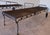 Black Vintage 1960s Woodard Wrought Iron Chaise Lounges, Pair, Floral Scrollwork, Adjustable, With Wheels, Attributed For Sale - Image 8 of 12