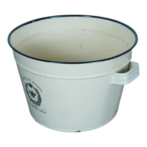 Mid 20th Century l'Hotel Des Royales Paris France Bumblebee Enameled Champagne Ice Bucket