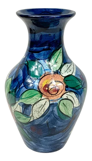 Vintage Gail Pittman Handmade Pottery Vase