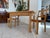 Farmhouse Table and Chairs Set in Spruce Wood, Set of 3 For Sale - Image 13 of 13