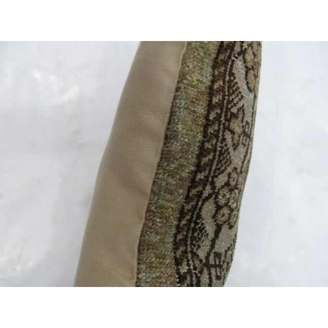 Late 20th Century Antique Persian Malayer Pillow For Sale - Image 5 of 5