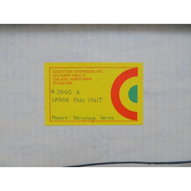 Vintage 1970s Max Papart Limited Edition Signed Embossed Aquatint Etching B For Sale - Image 10 of 11