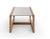 Teak & Porcelain Carlotta Outdoor Coffee Table by Tobia Scarpa, Italy For Sale - Image 4 of 10
