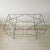 Vintage American Architectural Wire Metal Garden Table For Sale - Image 4 of 10