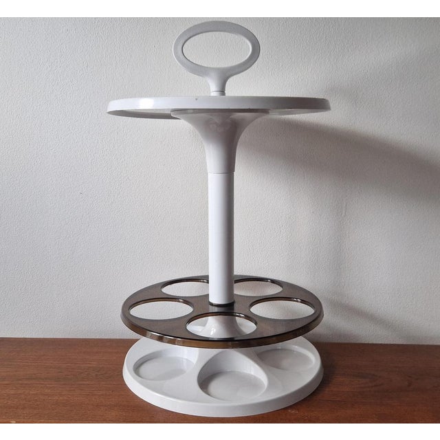 Gold Midcentury Modern Table Lamp by Marc Held, 1970 For Sale - Image 8 of 13