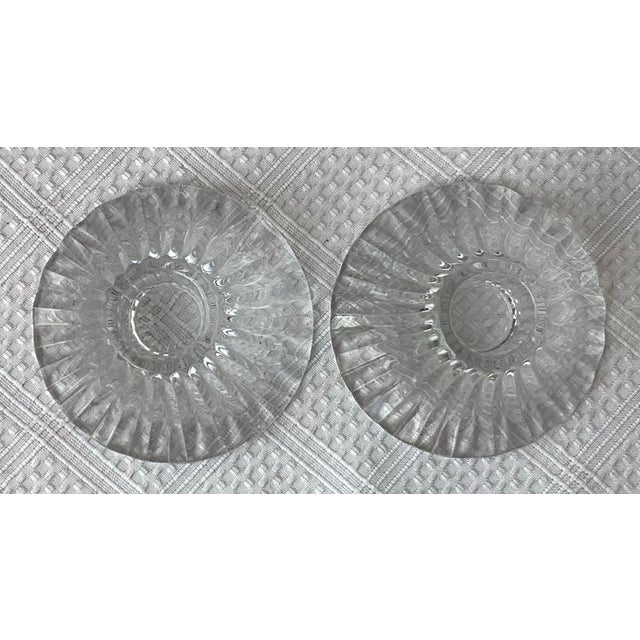 Baccarat Pair of VTG Baccarat Crystal Candleholders in Original Boxes, 1 3/4” X 3 3/8” For Sale - Image 4 of 11