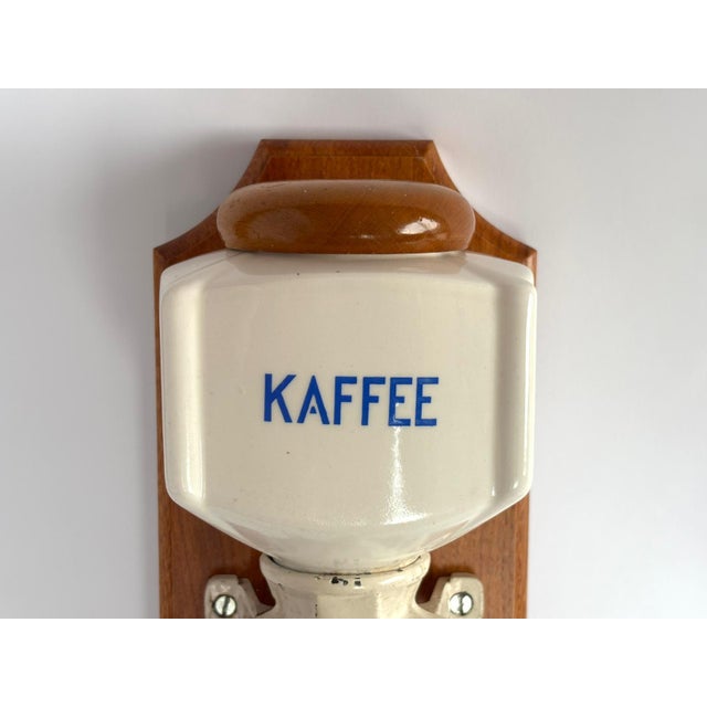 Antique Wall-Mounted Coffee Grinder from Mill Pede Kitchen, 1920s, in Good conditions. Designed 1920 to 1949