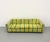 Postmodern Vintage Postmodern Aluminum Frame Striped Sofa For Sale - Image 3 of 7