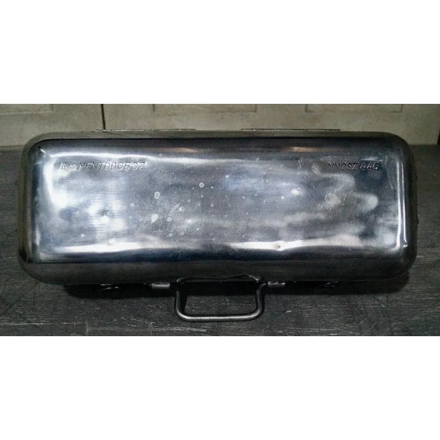 1940s Vintage Aluminium First Aid Box, 1940s For Sale - Image 5 of 12