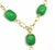 Contemporary Enzo Liverino 18k Yellow Gold Cluster Bead Long Lariat Necklace For Sale - Image 3 of 4
