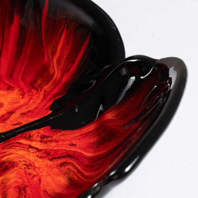 1970s 1970s France Black Ceramic Vase For Sale - Image 5 of 15