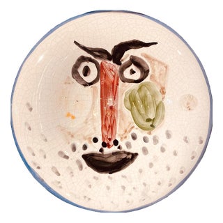 Faces Plate by Pablo Picasso for Atelier Madura For Sale