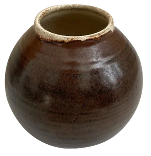 Brookhouse Pottery Rounded Base Vase / Vessel from David Frith Studio