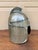 A beautiful Rustic English Country style pewter ice bucket in the form of a Knight's helmut Late-20th Century Measures:...