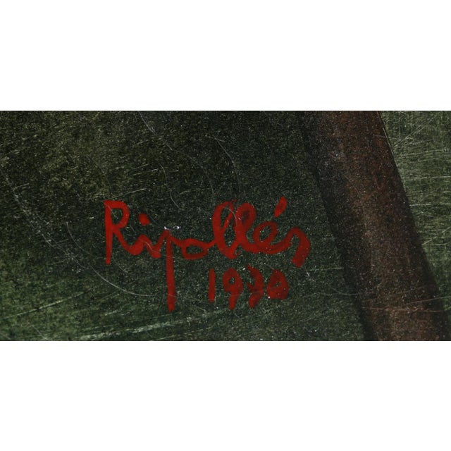 Artist: Juan Garcia Ripolles, Spanish (1932 - ) Title: Three Women Year: 1970 Medium: Oil on Canvas, signed l.l. Size:...