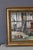 F. Claude, Farmyard with Chickens, 1950s, Oil on Canvas For Sale - Image 4 of 10