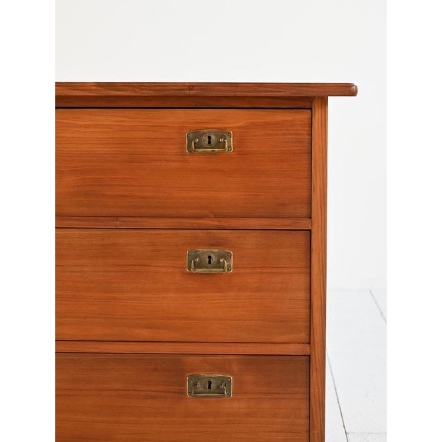 Northern European Teak Chest of Drawers, 1960s For Sale - Image 9 of 11