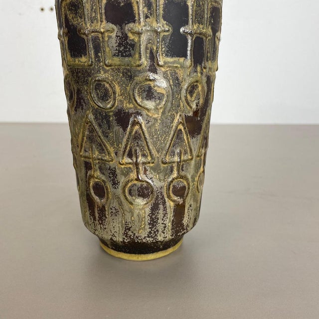Vintage Abstract Ceramic Pottery Vase from Simon Peter Gerz, Germany, 1960s For Sale - Image 6 of 16