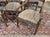 19th Century English Chairs and Armchairs Set in Mahogany, Set of 6 For Sale - Image 5 of 14