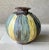 Late 20th-Century Nicely-Sized Bent Bamboo Gourd-Shaped Floor Vase For Sale - Image 12 of 13