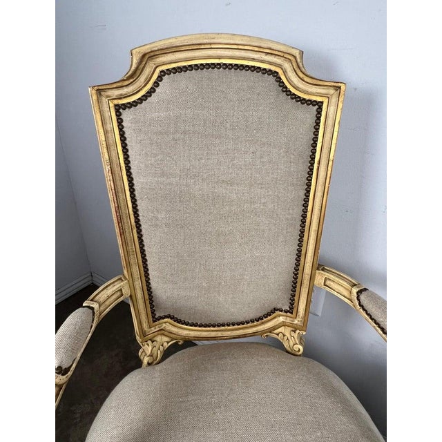 Set of Eight French Dining Chairs, Louis XVI Style, Early 20th Century For Sale - Image 15 of 17