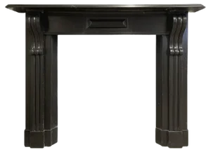 Antique Regency Irish Kilkenny Fireplace Mantel in Marble, 1830