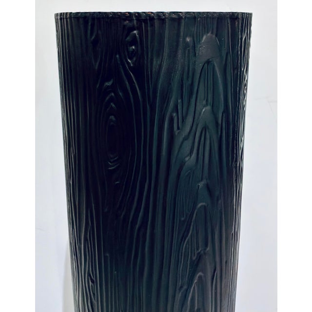 Currey & Company Currey & Company Modern Terra Bronze and Brass Pedestal For Sale - Image 4 of 5