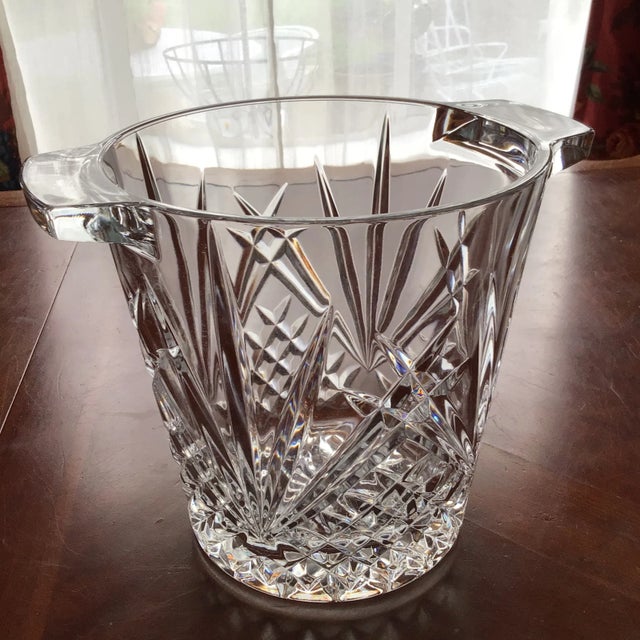 Durand French Crystal J. G. Durand Champagne/Wine Bottle Chiller For Sale - Image 4 of 12