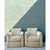 Vintage Donghia Swivel Lounge Chairs With Ottomans - A Pair For Sale In West Palm - Image 6 of 12