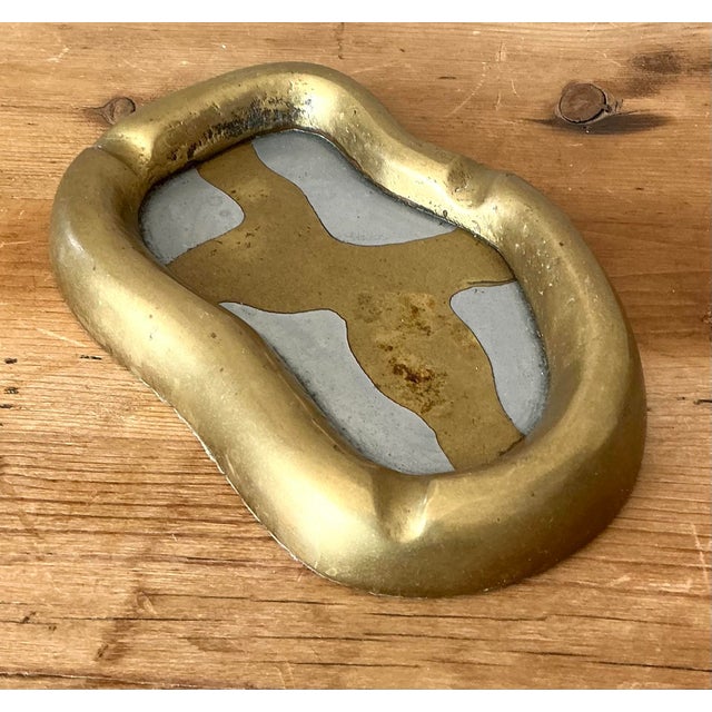David Marshall Vintage 1980s David Marshall Asymmetrical Ashtray For Sale - Image 4 of 12