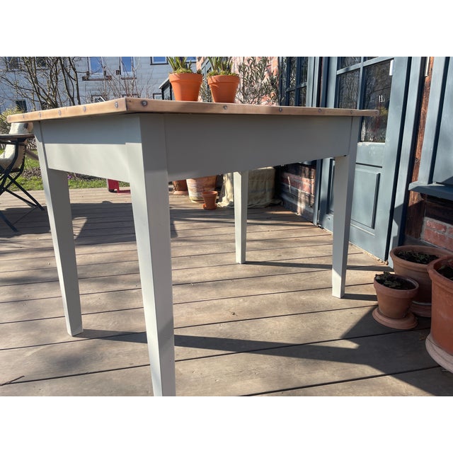 Antique Table in Fir, 1890s For Sale - Image 12 of 15