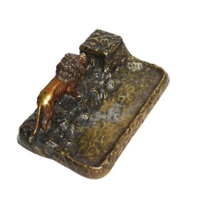 Desk Shelf in Bronze, 1910 For Sale - Image 5 of 7