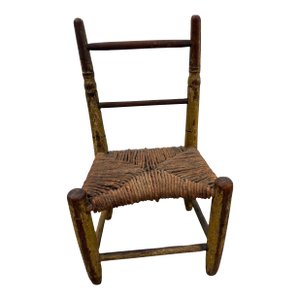 Miniture Rush Seat Chair