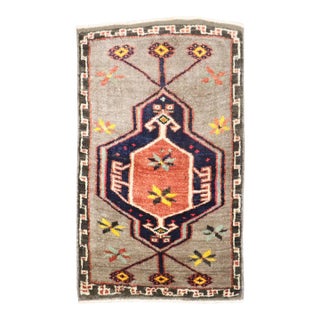 Vintage Zabihi Collection Turkish Rug - 1'10" x 2'11" For Sale