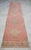 Pink Distressed Oushak Runner Rug Faded Colors Low Pile Pink Hallway Decor - 2'9″x 12'3″ For Sale - Image 8 of 13