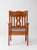 Early 20th Century Antique Arts and Crafts Mission Oak Armchair For Sale - Image 5 of 14