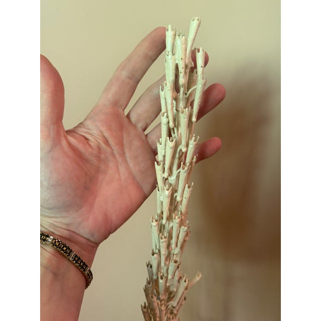 Mid-Century Modern Mid Century Modern Hing Woo Pang Brutalist Floral Sculpture For Sale - Image 3 of 7