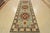 Farmhouse Kazak Runner 4’11” X 12’6” Blue Wool Tribal Hand-Knotted Oriental Rug For Sale - Image 3 of 13