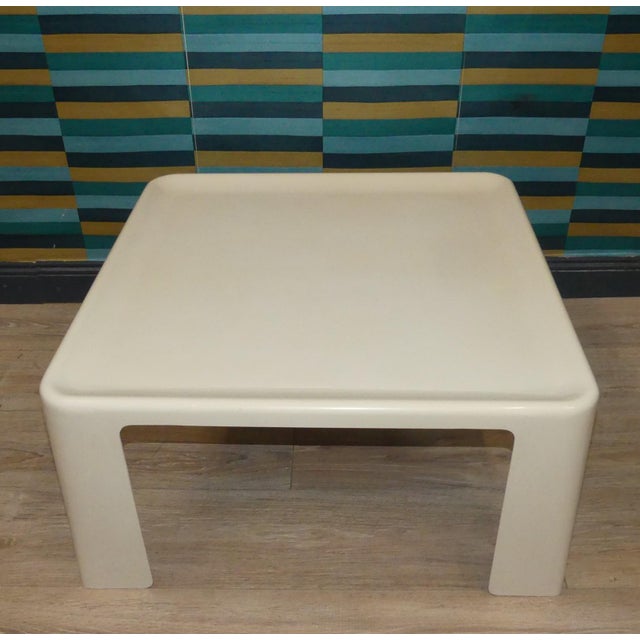 Cream Mid-Century Amanta Coffee Table by Mario Bellini for C&B Italia, 1960s For Sale - Image 8 of 12