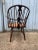 Wood Early 20th Century Antique Windsor Style Bowl Back Rush Seat Armchair For Sale - Image 7 of 10