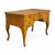 Baroque walnut veneered centerpiece writing desk. Elegant and sinuous centerpiece writing desk, finished on all sides to...
