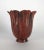 Art Deco Marie Zimmermann Fluted Scarlet Floriform Vase, Circa 1915 For Sale - Image 3 of 11
